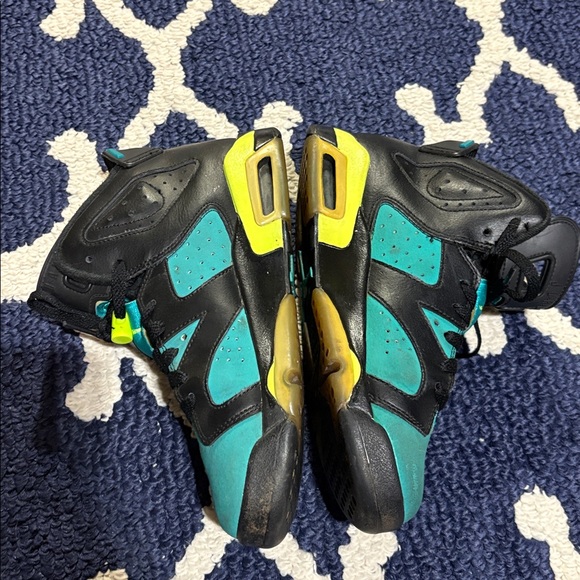 Nike Air Jordan 6 Retro Turbo Green/Volt Sneakers - Picture 4 of 9